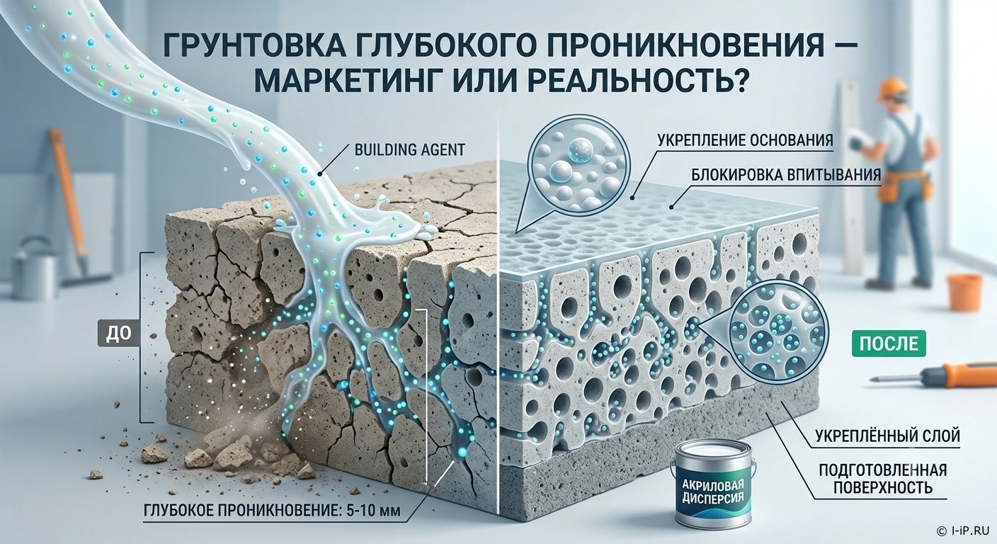 Грунтовка глубокого проникновения — маркетинг или суровая реальность?